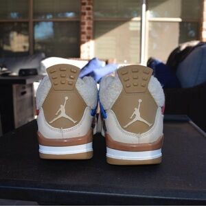 Jordan Kids Sneakers - Tan and White